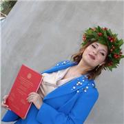 Laureata in Archeologia. Ripetizioni di italiano, storia, geografia e storia dell’arte ad alunni di scuole medie e superiori.